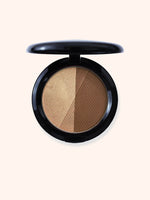 Palette viso bronzer e illuminante Care&Sparkle per contouring luminoso - Mookajè Cosmetics