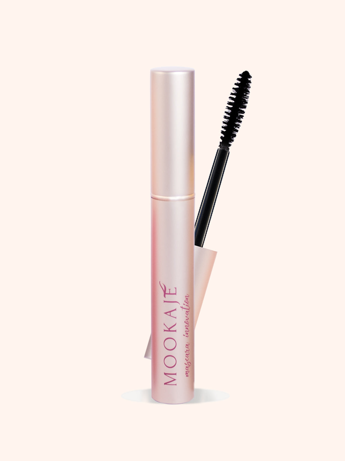Mascara volumizzante nero intenso High Impact con peptidi rinforzanti - Mookajè Cosmetics