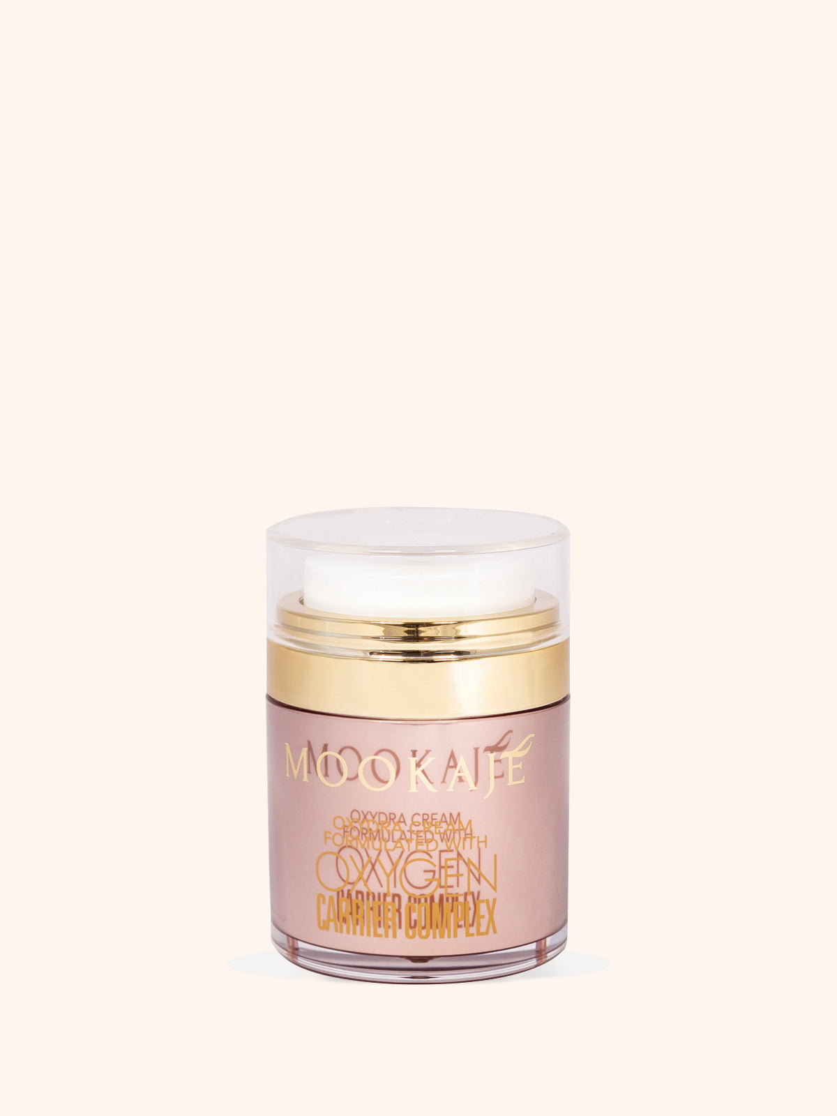 Crema viso idratante e levigante Oxydra Cream con acido ialuronico e Ginseng - Mookajè Cosmetics