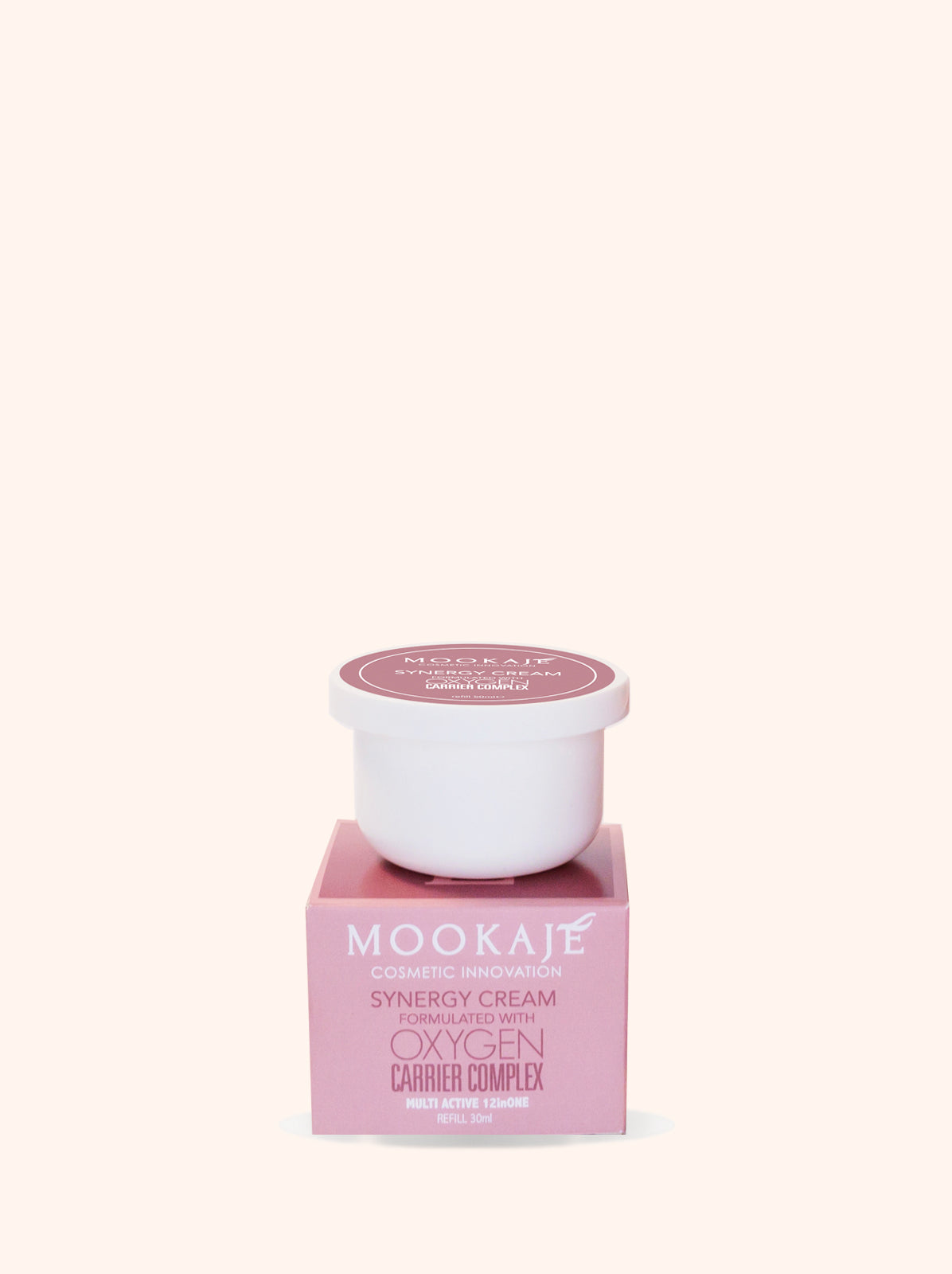Ricarica crema viso antiage multifunzione Synergy Cream 12inOne - Mookajè Cosmetics