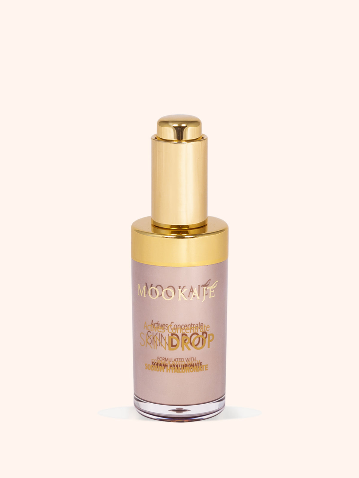 Siero viso rimpolpante effetto tensore Skin Drop n.8 con acido ialuronico - Mookajè Cosmetics
