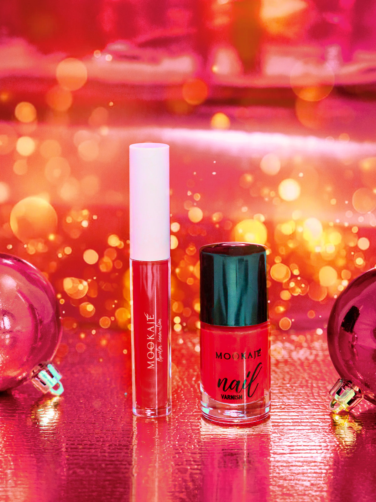 Party Glam in Red – Rossetto liquido Silky Feel + Smalto Passion in box regalo